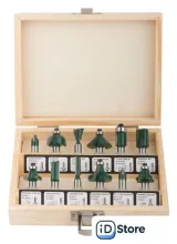 Набор фрез FIT 36578 (12 шт)