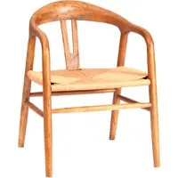 Стул TetChair Vali дерево вяз/бечевка (груша 3)