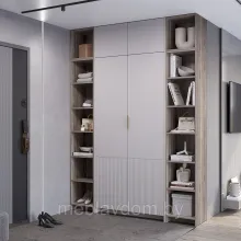 Модульные шкафы Пандора (Комплект 2) - Кашемир/Айриш MF03 1,77 м.