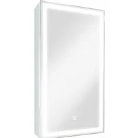 Мебель для ванных комнат Континент Шкаф с зеркалом Allure Led 35х65 (правый)