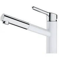 Смеситель Franke Orbit Pull Out 115.0623.139 (полярный белый)