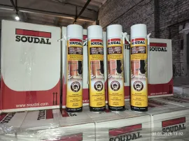 Монтажная пена ''Soudal'' ОКНА ДВЕРИ зимняя 750мл