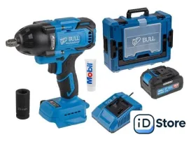 Гайковерт Bull SC 1807 1329722 (с 1-им АКБ, кейс)