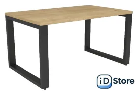 Журнальный столик Дабер 010 СЖ10.0.2.11 (черный/древесина натуральная)