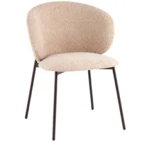 Стул Stool Group Блейз букле / LV-109-S112-8019 (капучино/каркас серо-коричневый)