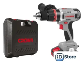 Дрель-шуруповерт Crown CT21090HMX-4 BMC (с 2-мя АКБ 4Ah, кейс)