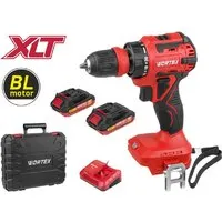 Дрель-шуруповерт Wortex BD 2025 LiSET ALL1 XLT 1325843 (с 2-мя АКБ, кейс)