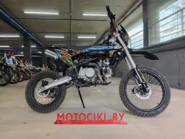 Питбайк SSSR CORE SA Blue White Monster, 125сс 17/14