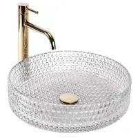 Умывальник Rea Cristal 39 Transparent U8881
