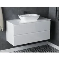 Мебель для ванных комнат Vela Тумба под умывальник Vela Мира 100П под столешницу TU27114