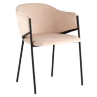 Стул Stool Group Brace (велюр молочный)