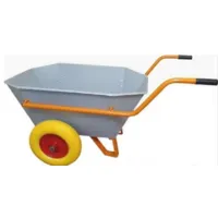 Двухколесная тачка КОМ ТХ 180 л (полиуретановые колеса)