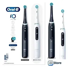Электрическая зубная щетка Oral-B iO 5 Duo (черный/белый)