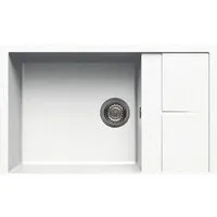 Кухонная мойка Elleci Unico 310 White K96