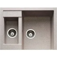 Кухонная мойка GranFest GF-Q610K (бежевый)