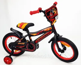 Детский велосипед Favorit Biker 14"" (красно-черный)
