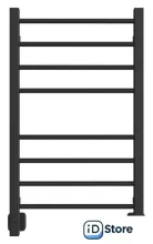 Полотенцесушитель Двин S plaza 80/50 (черный матовый)