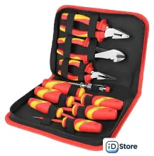 Электромонтажный набор Deli DQ91003 (10 предметов)