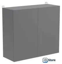Шкаф навесной Артём-Мебель Мэри 800мм СН-114.205 (серый графит)