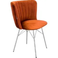 Стул Sheffilton SHT-ST36-1/S64 (песчаная буря/хром лак)