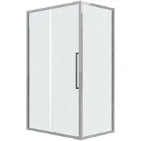 Душевой уголок Grossman Cosmo 110x90x195 120.K33.02.1190.10.02 (хром/стекло шиншилла)