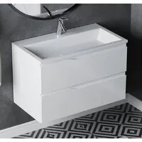 Мебель для ванных комнат Vela Тумба под умывальник Vela Вектор 80П под Absolute TU27147