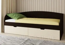 Кровать с ящиками СН-120.01