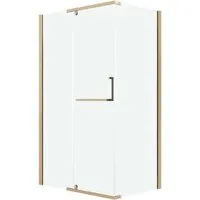 Душевой уголок Grossman Pragma 110х100х195 120.K33.03.1110.32.00 (золото/стекло прозрачное)