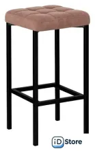 Табурет Woodville Лофт (корица/черный матовый)