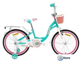 Детский велосипед Nialanti Minnie 20 2025 (бирюзовый, разобранный)