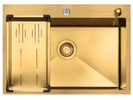 Кухонная мойка ARFEKA ECO AR 70х50CL AR GDS AR (Gold Decor)