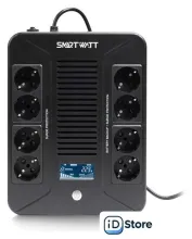 Источник бесперебойного питания SmartWatt UPS Safe Pro LCD 1000