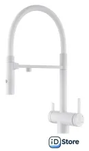 Смеситель Paulmark Gravity Gr213888-WH (белый/белый матовый)