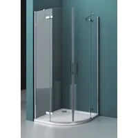 Душевой уголок BelBagno KRAFT-R-2-100-C-Cr (прозрачное стекло)