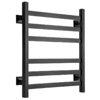 Полотенцесушитель водяной Ростела Квадро V 30 400х600/6 1/2" (Ral 9005, нижнее подключение)