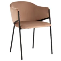 Стул Stool Group Brace (велюр капучино)