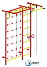 Детский спортивный комплекс Пионер С4С (красный/желтый)