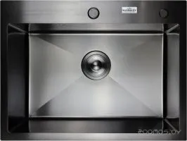 Кухонная мойка Marrbaxx B6045-R (черный/графит)