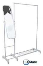 Стойка для одежды AksHome Melodie (белый)