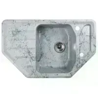 Кухонная мойка Wisent WE08-16 (с сифоном GER013)