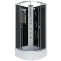 Душевая кабина Niagara NG-3502-14BKTG 100x100x210 (тонированное стекло)