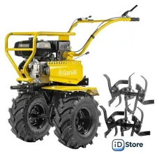 Мотоблок бензиновый Garvill MCP-627K-19 Extreme (колеса 19-7x8)