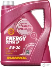 Моторное масло Mannol Energy Ultra JP 5W-20 API SN 5л