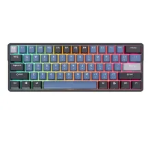 Беспроводная клавиатура Royal Kludge RK61 Plus RGB (черный, RK Cyan)