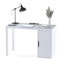 Стол письменный ИНГАР 1/ДВ/T (Белый)
