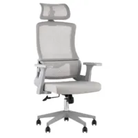 Кресло офисное TopChairs Vantage WH-978AG (серый)