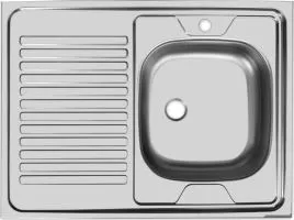 Кухонная мойка Ukinox STD800.600 5C 0RS (с сифоном)