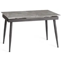 Кухонный стол TetChair Балморал (серый/черный)