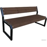 Скамейка M-Group Модерн 40 18190420 (без покрытия, 2м)
