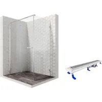 Душевой уголок Ambassador Set 10011103L-ST3